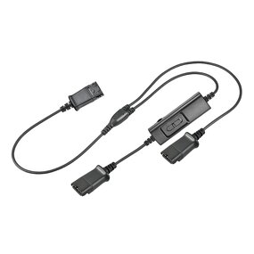 Monaural Headset Manufacturer - OEM Call Center with Plantronic QD 3Y Cable