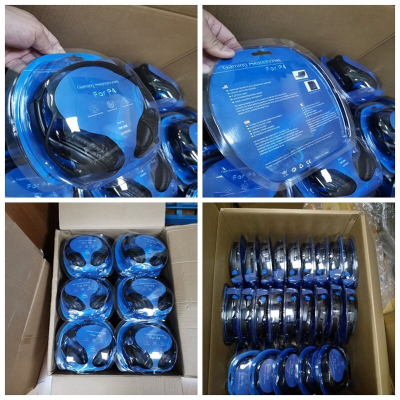 Gaming Headset Manufacturer - OEM for PS4 Wired with Microphone Headband Computer