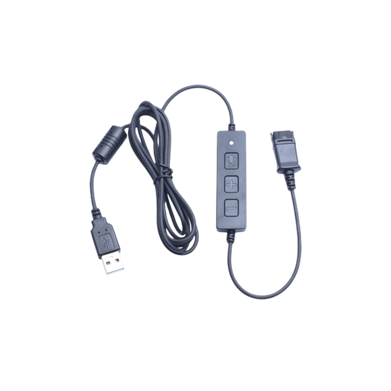 Call Center Headset Manufacturer - OEM Lower Costs Good Quality QD to RJ9 Cable