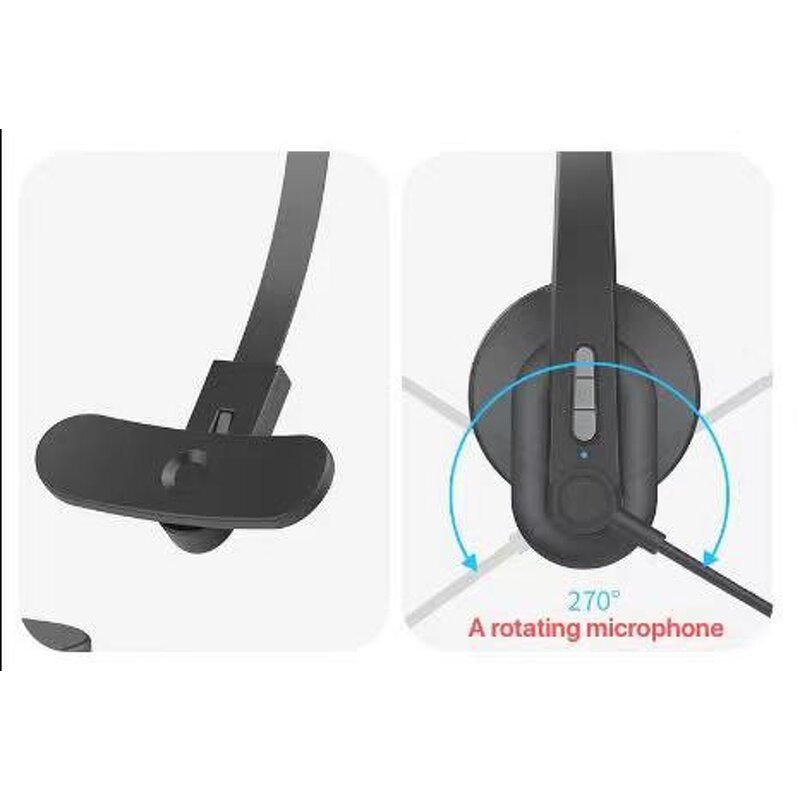 Traffic Headset Manufacturer - OEM Wireless 2.4G with Microphone USB Interface Business