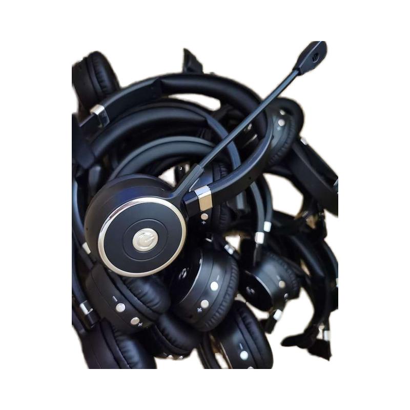 Wireless Headset Manufacturer - OEM Opptel Portable with Rotating Microphone Call Center