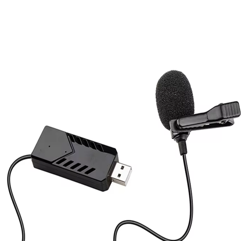 Wired USB Lavalier Microphone Manufacturer - OEM for Android Clip Mini Teaching VLOG