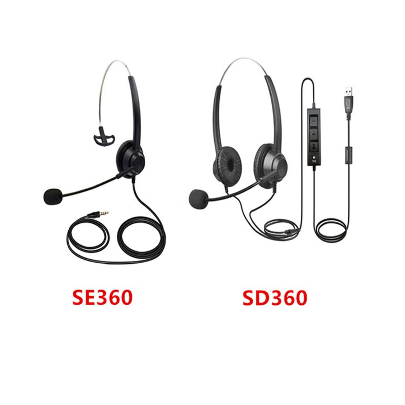 USB ENC Headset Manufacturer - OEM with Microphone Noise Cancelling Call Center ENC