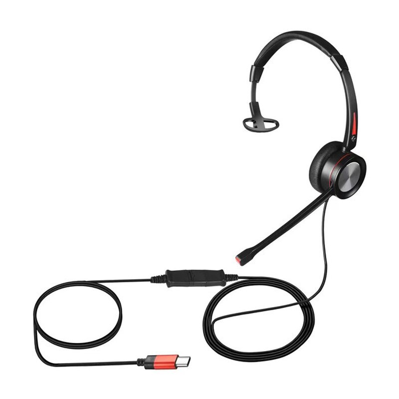 Call Center Headset Manufacturer - OEM Noise Cancelling QD to PC Cable with Microphone
