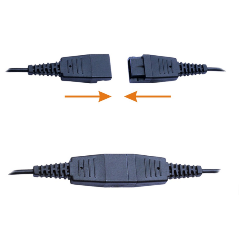 Call Center Headset Manufacturer - OEM Lower Costs Good Quality QD RJ9 Cable