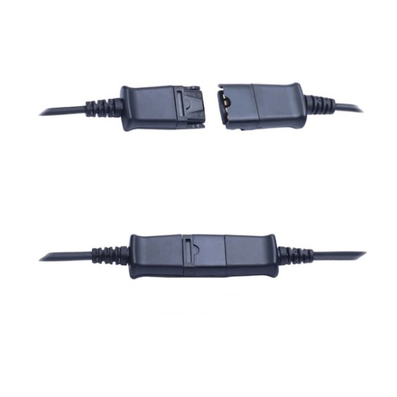 Monaural Headset Manufacturer - OEM Call Center with Plantronic QD 3Y Cable