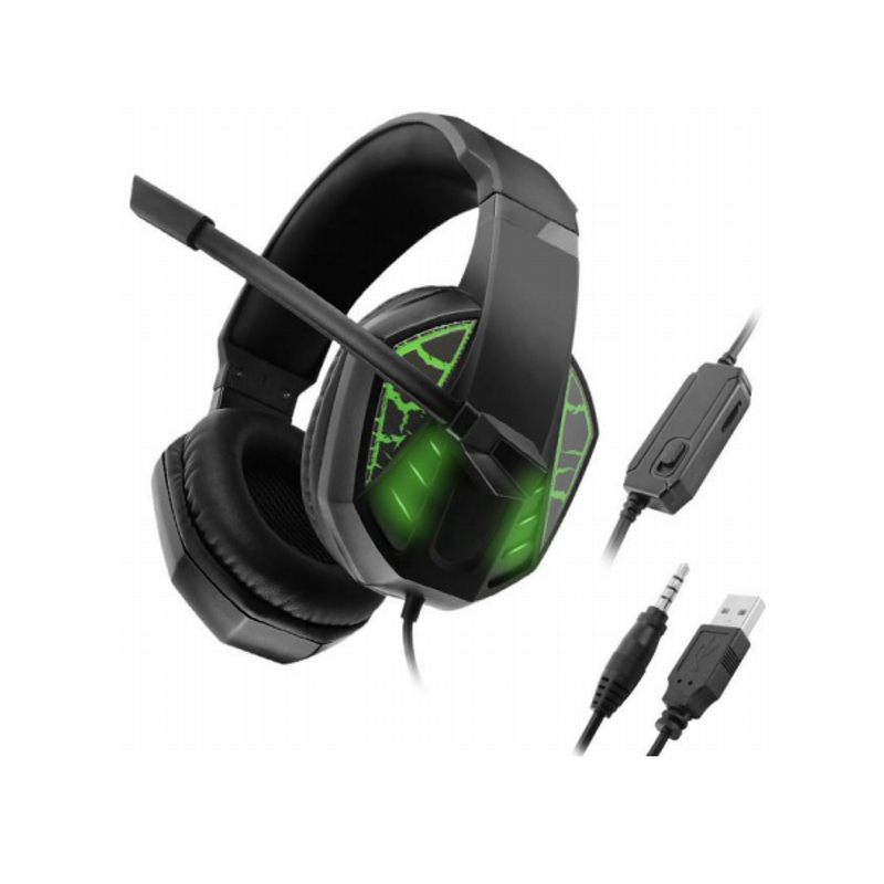 PS4 Gaming Headset Manufacturer - OEM USB/3.5mm Stereo with Mic LED Light