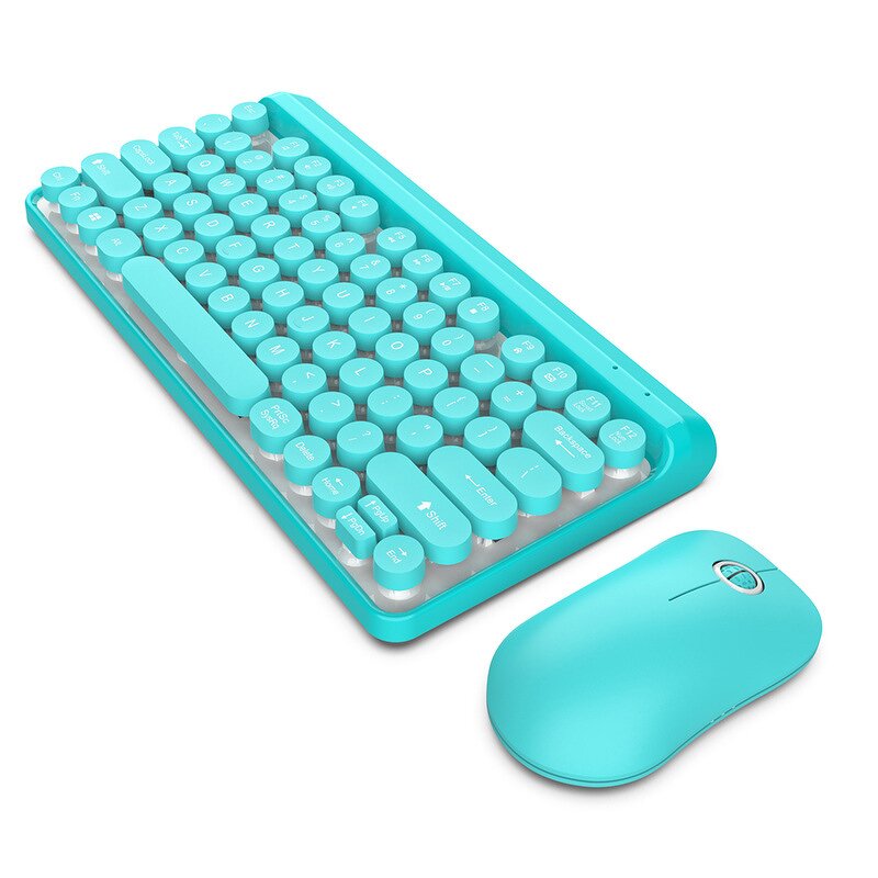 Wireless Keyboard Mouse Set Manufacturer - OEM Best Selling 2.4G Multimedia Mechanical Feel