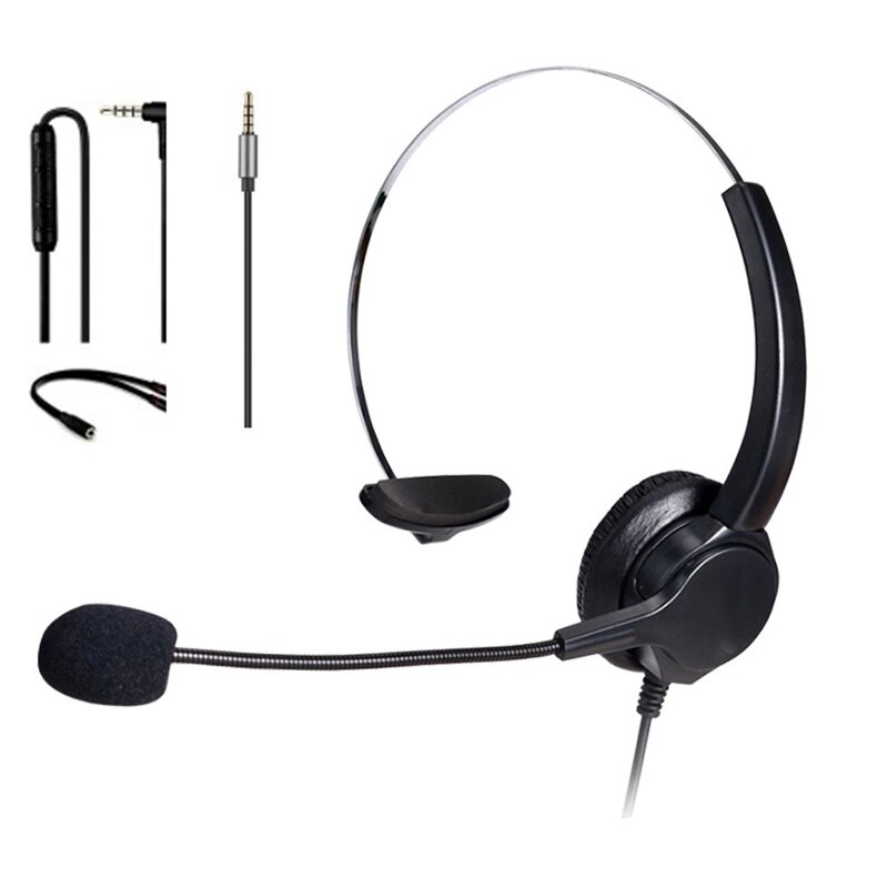 Wired Headset Manufacturer - OEM Hot Selling RJ09 Quick Disconnect for Call Center