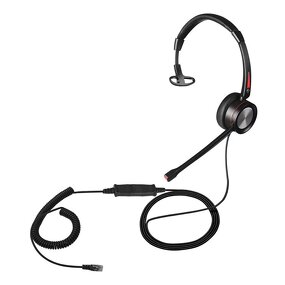 Call Center Headset Manufacturer - OEM Noise Cancelling QD to PC Cable with Microphone