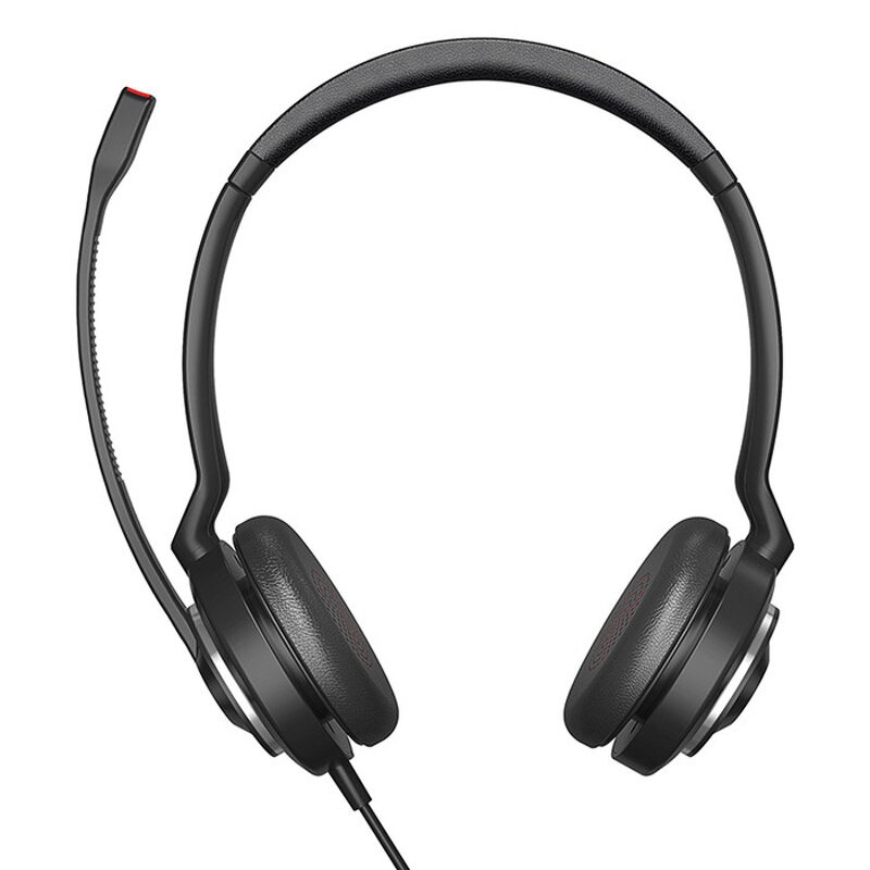 Wired ENC Headset Manufacturer - OEM USB with Mic Audio Controls Noise Isolating