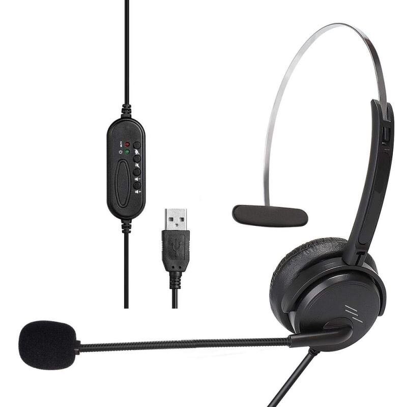 USB Telephone Headset Manufacturer - OEM Computer Headset with Clear Chat Microphone