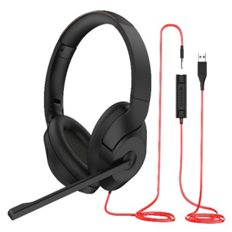 ENC USB Headset Manufacturer - OEM Opptel Teams with Dual Microphone Noise Reduction