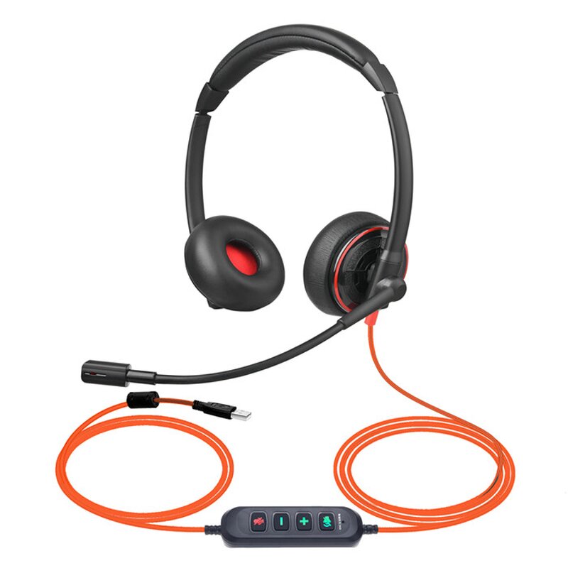 ENC USB Headset Manufacturer - OEM Opptel with Microphone Noise Cancelling for Laptop