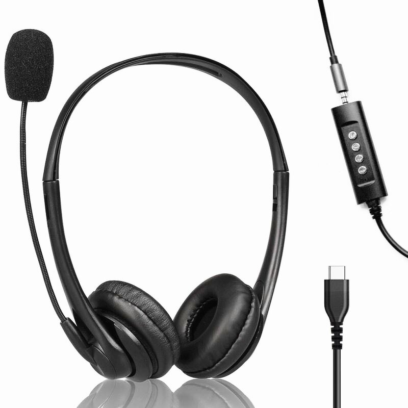 Type C Headset Manufacturer - OEM Good Quality with Microphone Noise Cancelling