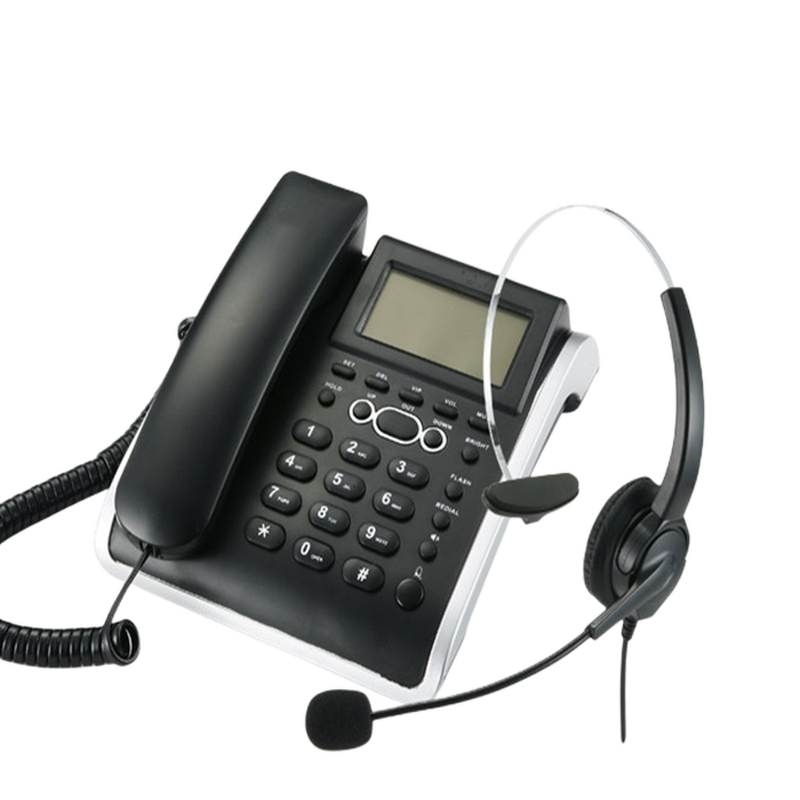 Call Center Headset Telephone Manufacturer - OEM Customer Service Operator for Telemarketing