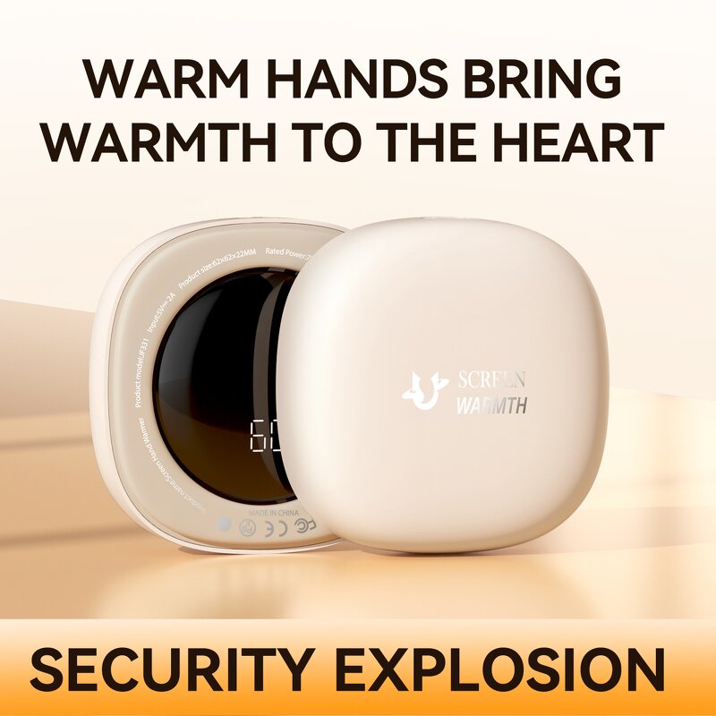 Warm Hands Electric Factory - 2026 New Launch 2 Pack 4000mAh Portable Heater