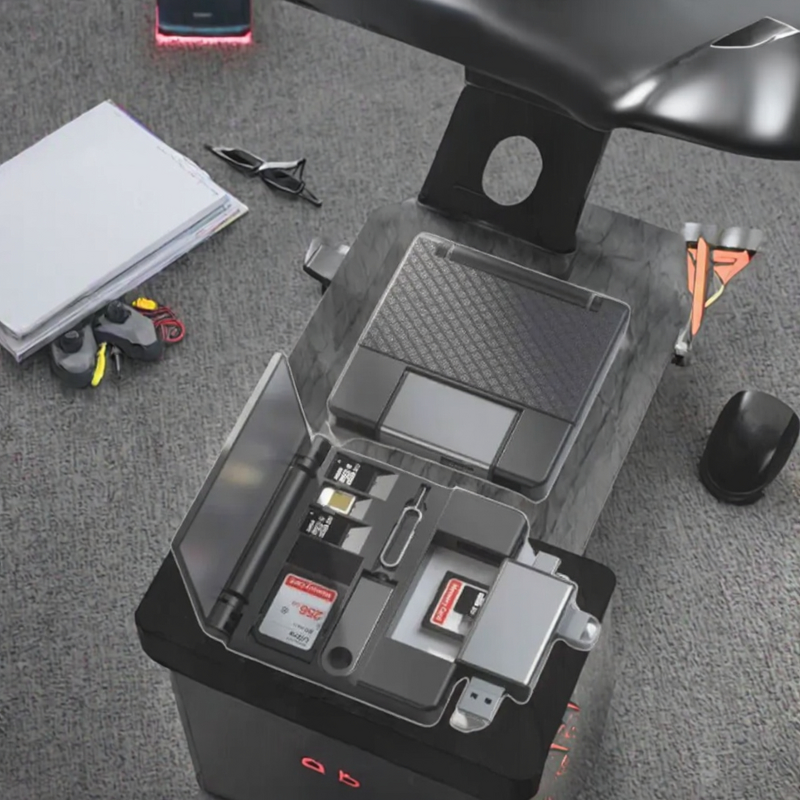 Card Reader Factory - 7-in-1 Multifunctional USB SD TF OTG Adapter