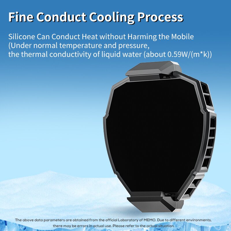 Mobile Game Cooler Factory - DL05 with Cooling Pad Portable Silent Cooler
