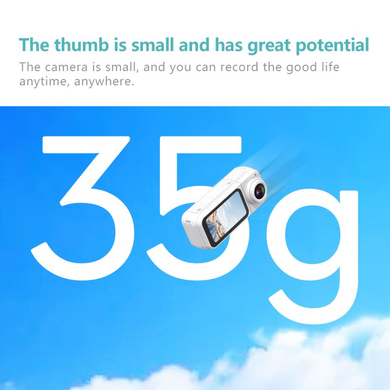 Thumb Action Camera Manufacturer - S70 Magnetic 180° Rotation 2.7K HD
