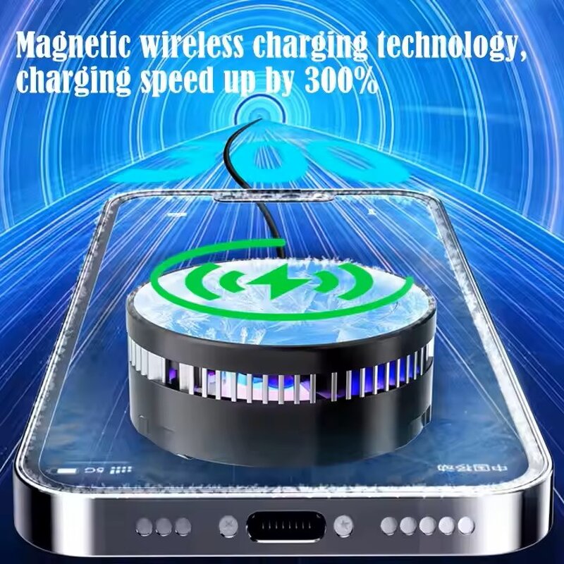 Mobile Game Radiator Factory - GT28 Magnetic Semiconductor Heat Dissipation