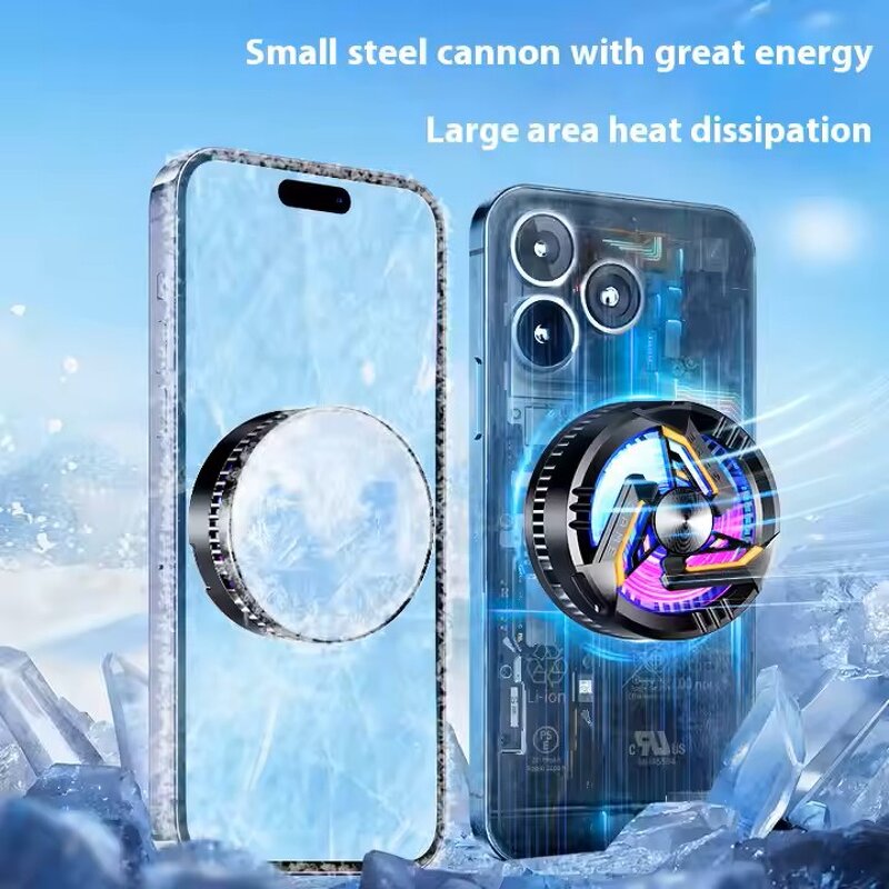 Mobile Game Radiator Factory - GT28 Magnetic Semiconductor Heat Dissipation