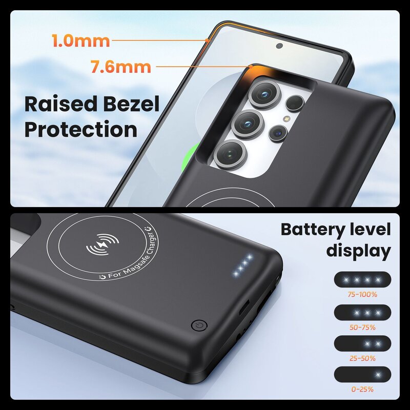 Battery Case Factory - Factory Sales Wireless Charger Magnetic Case