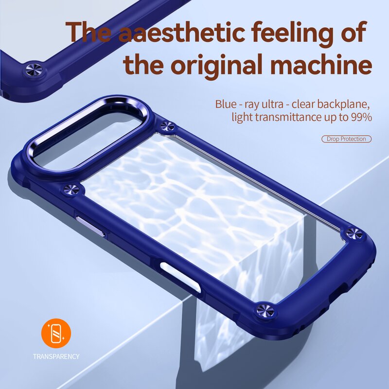 Rugged Phone Case Factory - Transparent Shockproof Waterproof TPU Heavy
