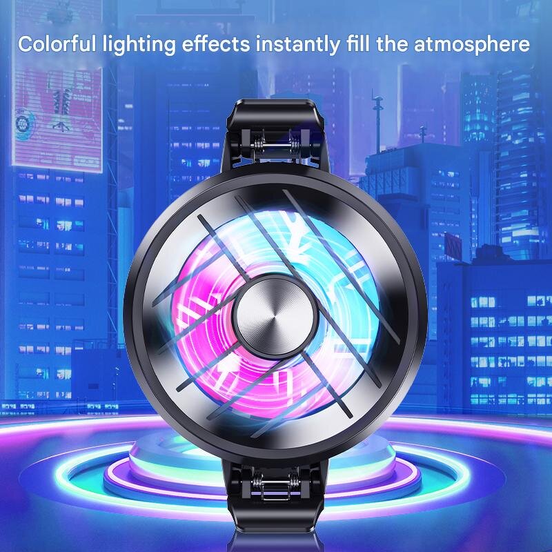 Game Cooler Manufacturer - GT30 Powerful Magnetic Semiconductor RGB Fan