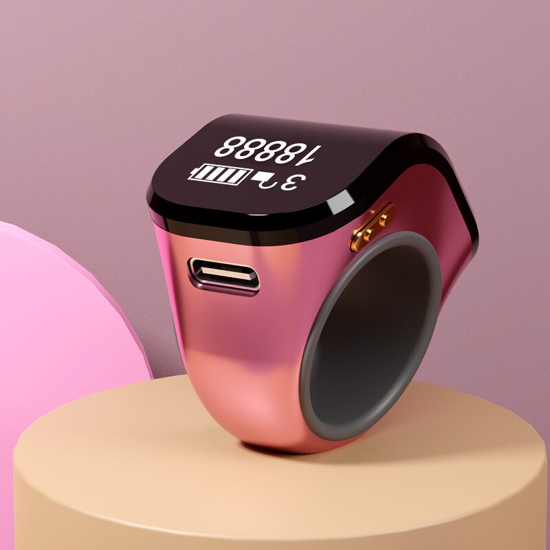 Muslim Counter Ring Factory - Hot Selling S10 OLED HD Rotating Screen