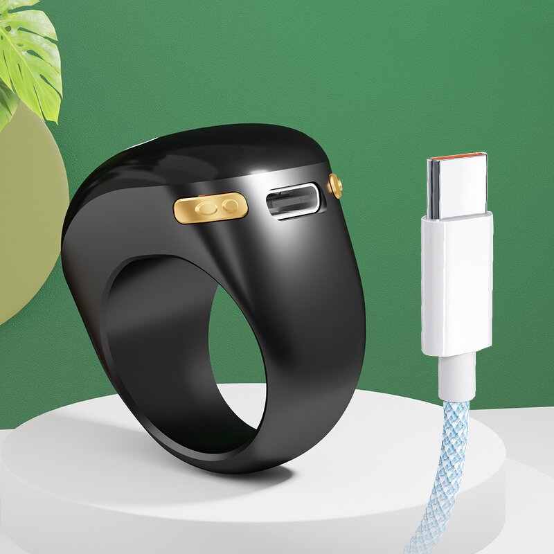 Prayer Smart Ring Factory - 2025 S8 Scrolling Bead OLED Electronic