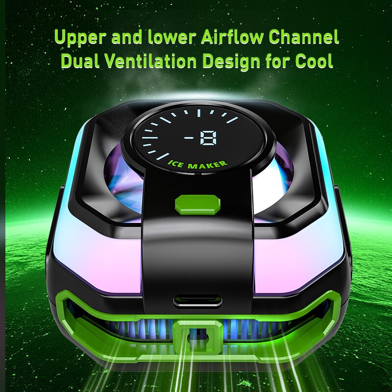 Phone Cooler Manufacturer - Digital Display Magnetic Adjustable Semiconductor