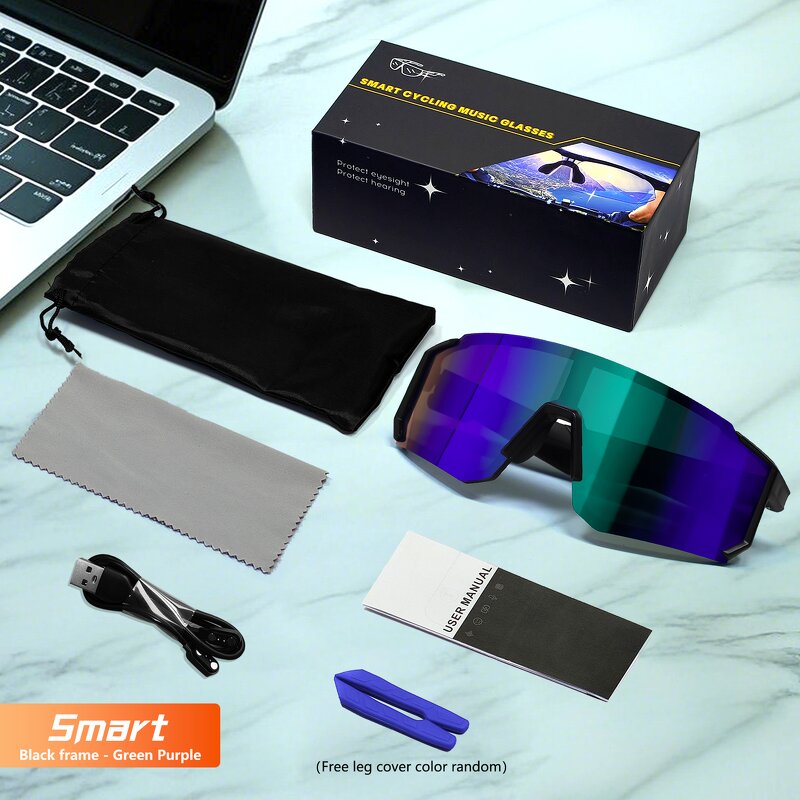 Smart Glasses Factory - Dazzling Multi-Color BT Control Outdoor Glasses