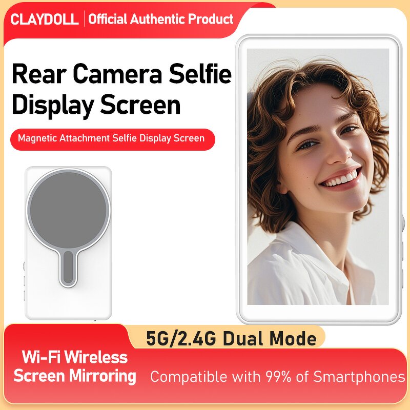 Magnetic Selfie Display Manufacturer - Rear Selfie Live Vlog HD Screen