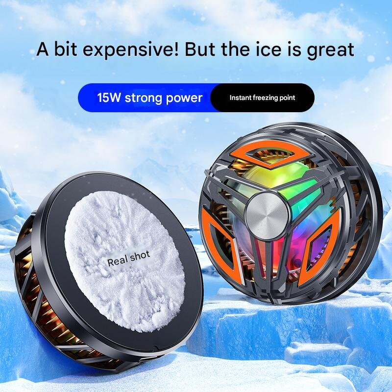 Phone Radiator Manufacturer - GT31 15W Fast Ice Magnetic Back Clip Cooler