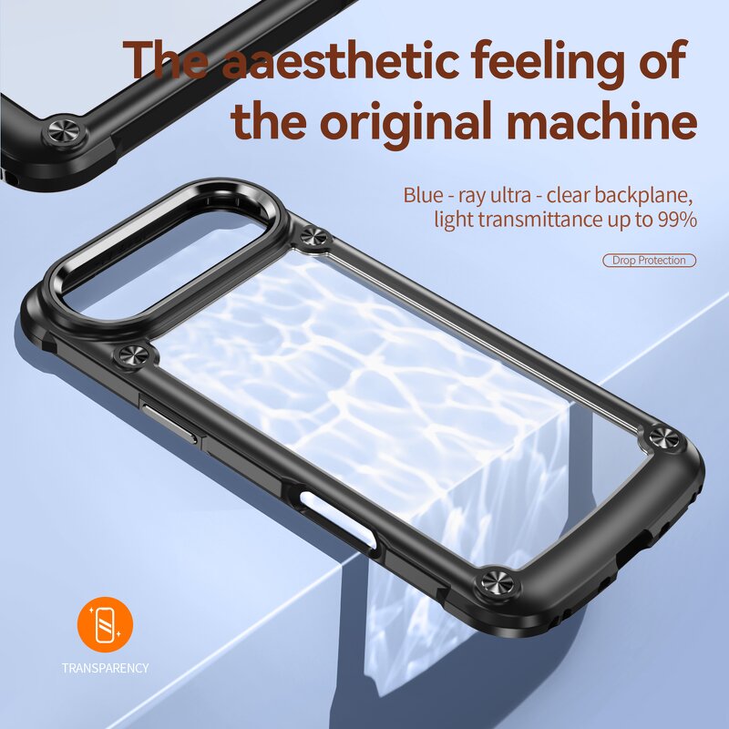 Phone Case Manufacturer - Transparent 360 Full Back Cover Lens Protection