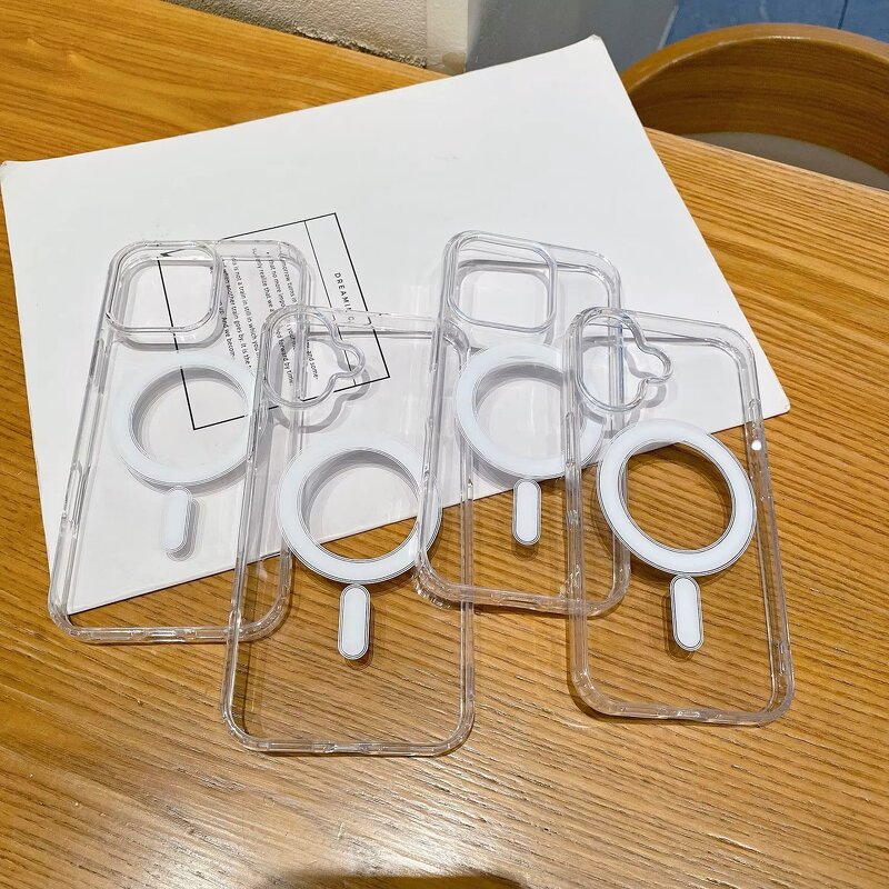 Wireless Charging Case Manufacturer - Transparent Acrylic Magnetic Case