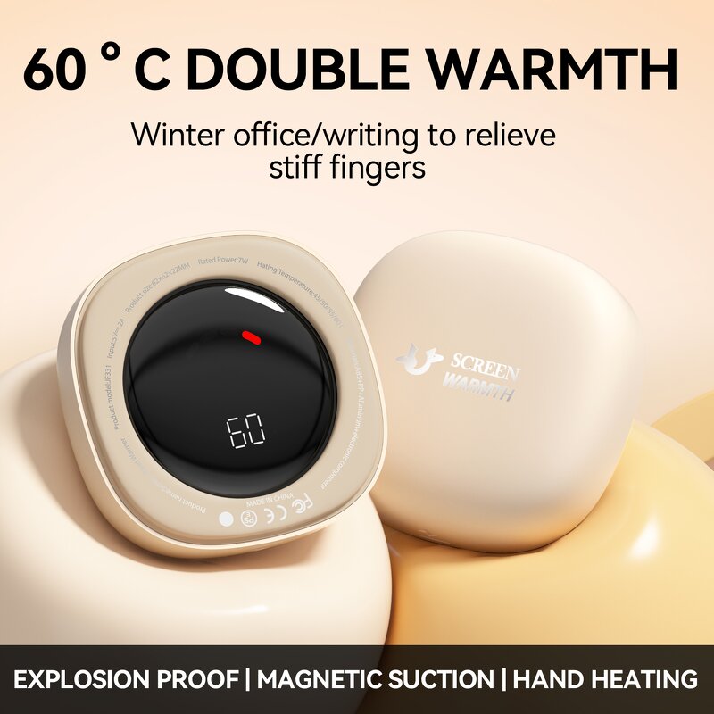 Warm Hands Electric Factory - 2026 New Launch 2 Pack 4000mAh Portable Heater