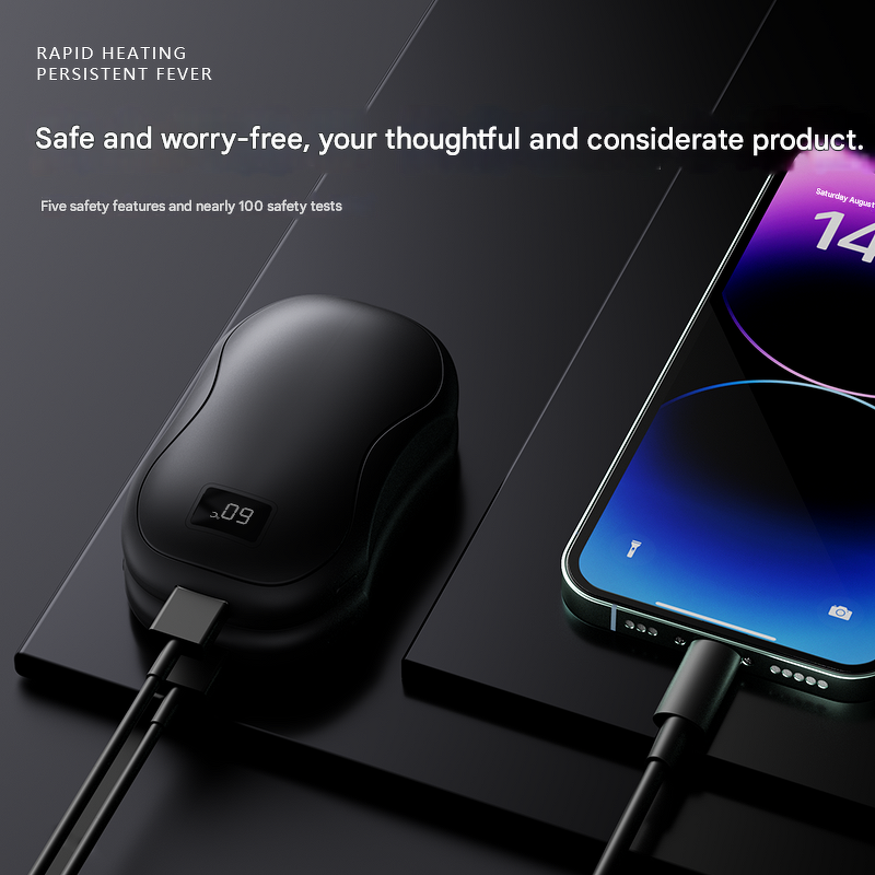 Portable Heater Factory - 2 Packs Magnetic 4000mAh Warm Hands Power Bank