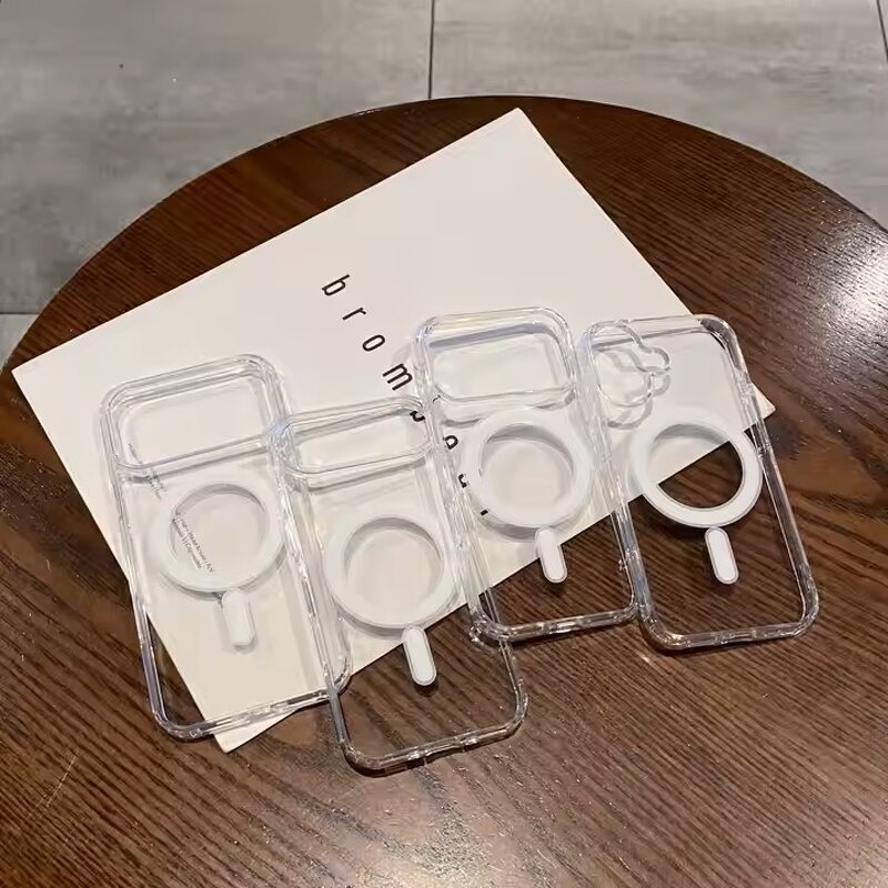 Wireless Charging Case Manufacturer - Transparent Acrylic Magnetic Case