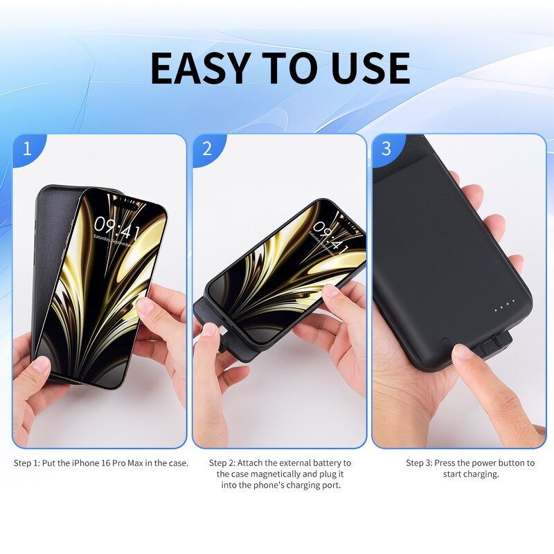 Battery Case Manufacturer - 2025 Hot Back Clip 5000mah for iPhone 17