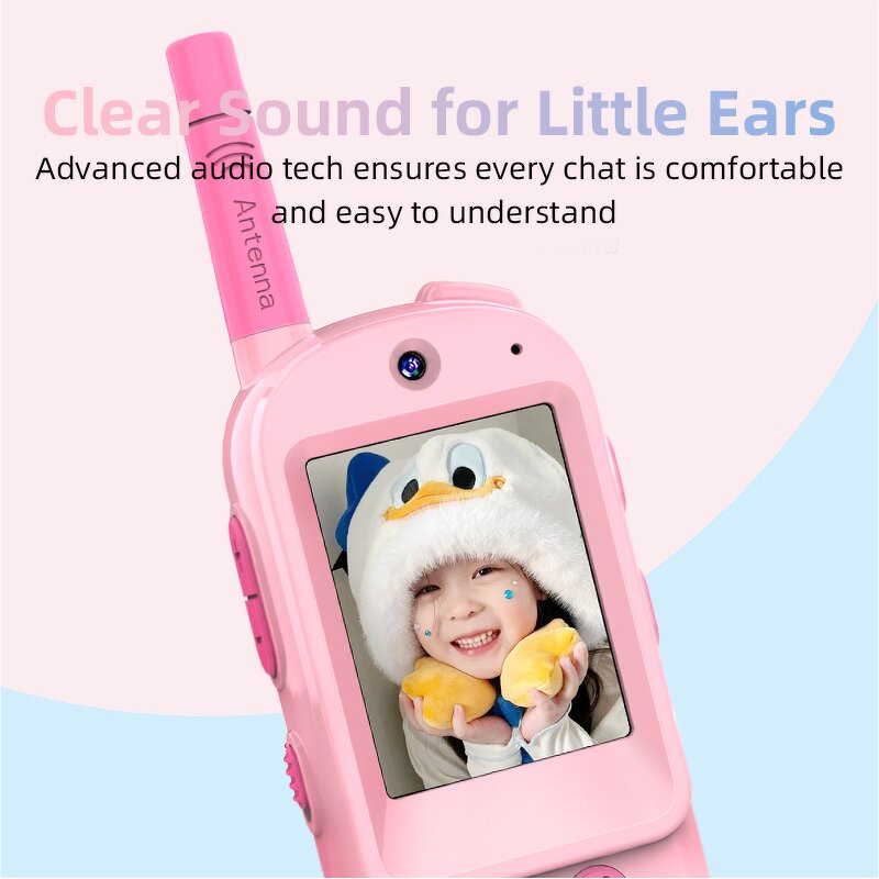 Smart Walkie-Talkie Factory - 2026 New Wireless Cartoon Pager with Camera