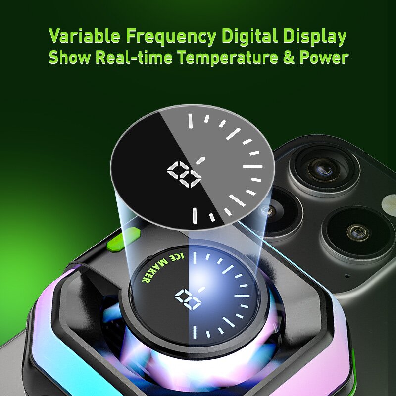 Phone Cooler Manufacturer - Digital Display Magnetic Adjustable Semiconductor
