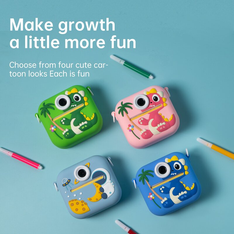 Kids Instant Camera Manufacturer - Factory P9 Cute Cartoon Thermal Printer
