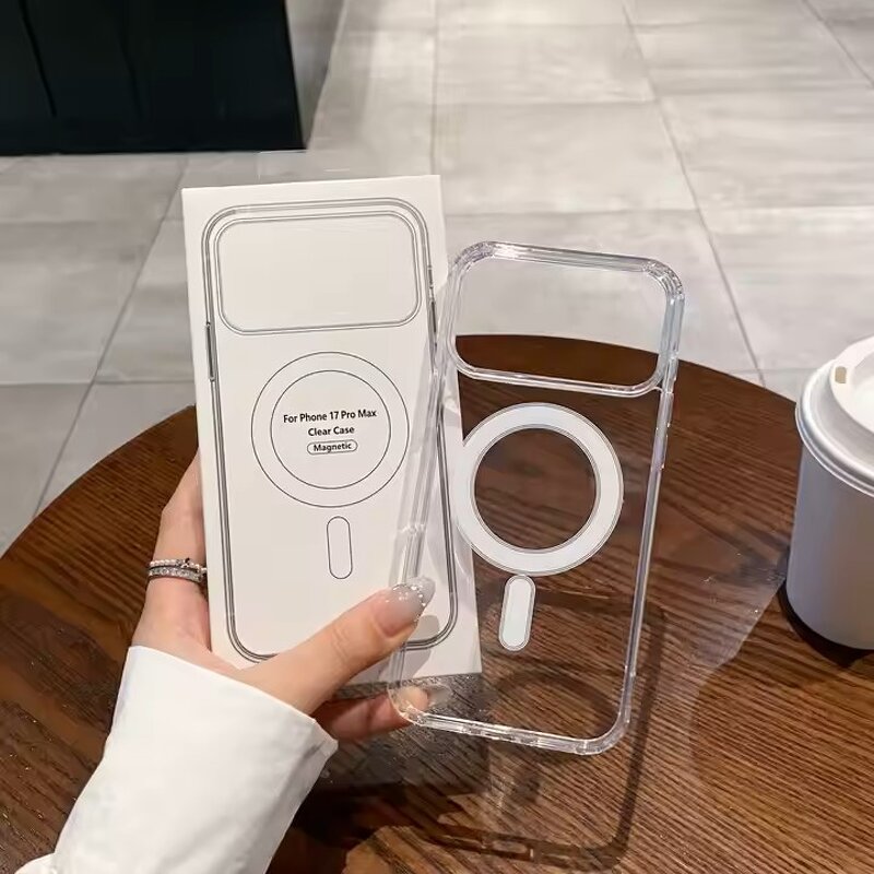 Wireless Charging Case Manufacturer - Transparent Acrylic Magnetic Case