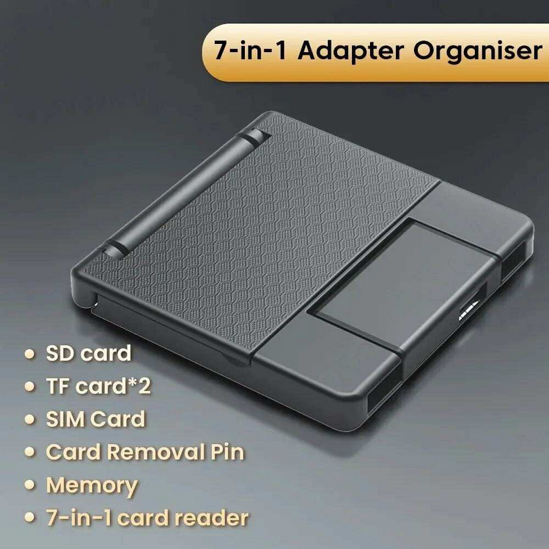 Card Reader Factory - 7-in-1 Multifunctional USB SD TF OTG Adapter