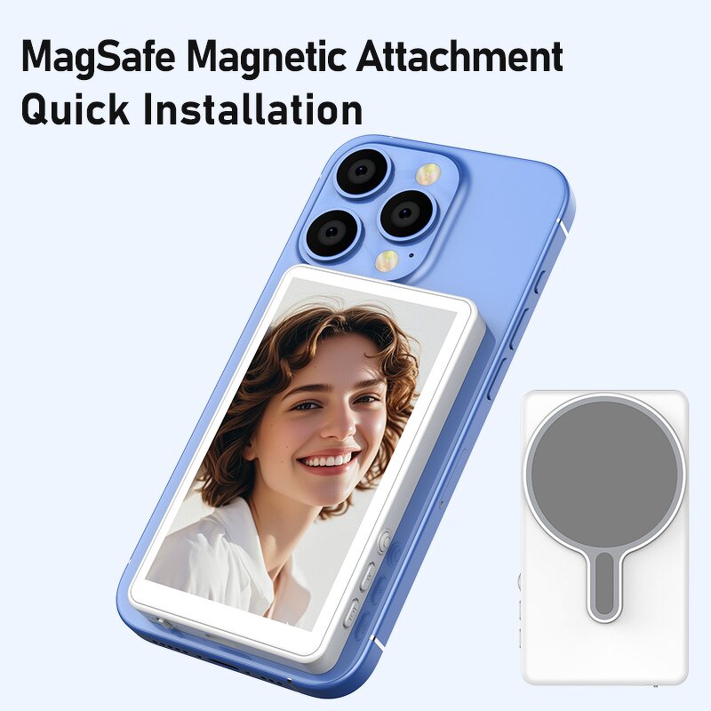 Magnetic Selfie Display Manufacturer - Rear Selfie Live Vlog HD Screen
