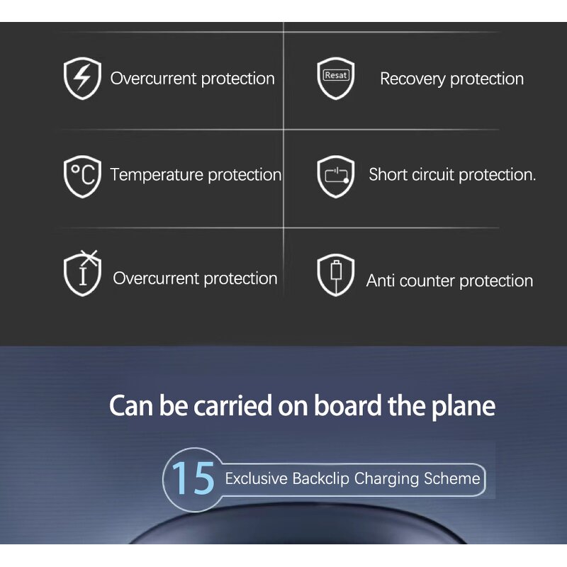 Magnetic Power Bank Case Factory - 2025 New Wireless Rechargeable Case