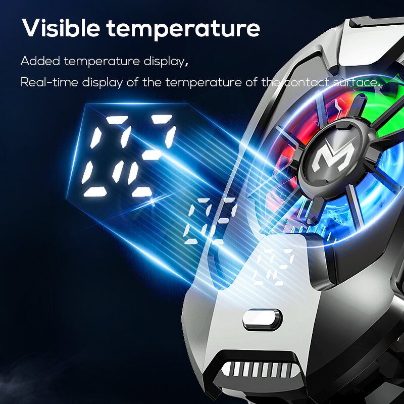 Mobile Phone Radiator Manufacturer - DLA8 Back Clip Portable Rapid Cooling