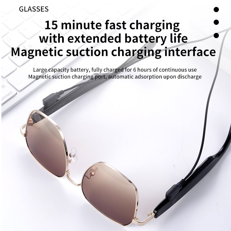 Smart Sunglasses Manufacturer - Women Headset HD Lenses BT Audio Calls